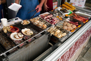 浜焼きコーナー