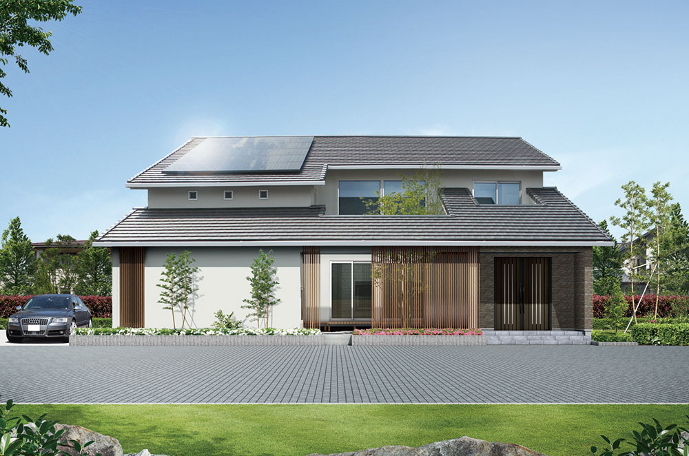 モデルハウス外観